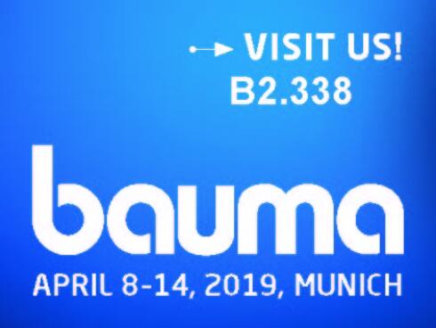 参观 Bauma 活动 B2.338 展位